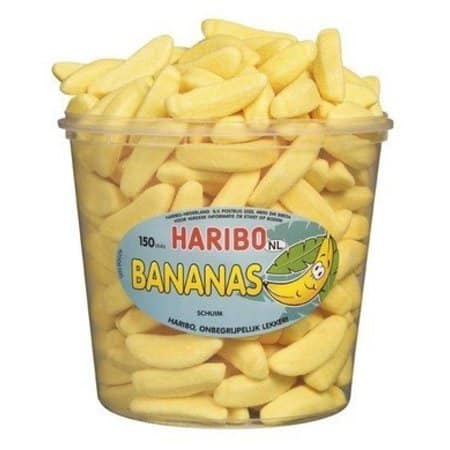 Haribo silo Bananas 1050 gr.