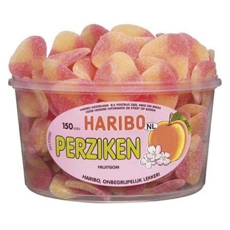 Perziken Haribo Silo 1350 gr.