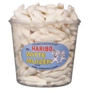 Haribo silo Witte Muizen 1050 gr.