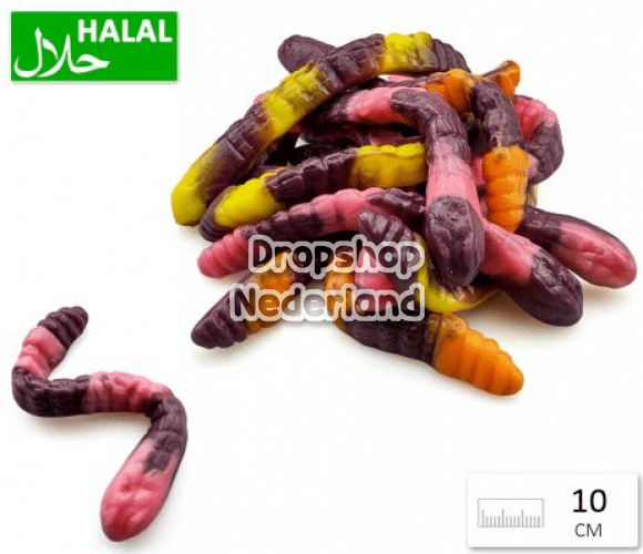 Dulce Plus Jelly Ratelslangen 500 gram