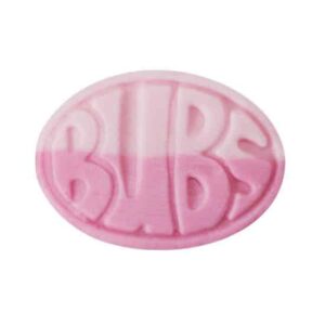 Bubs Strawberry Pommegranat Ovals 200 gram