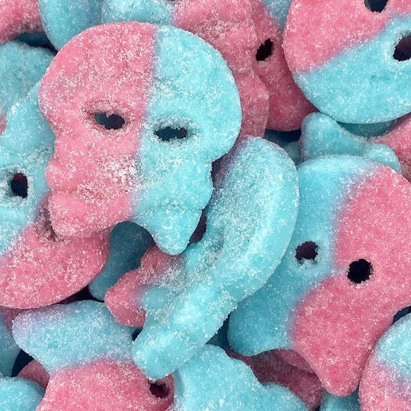 Bubs Foam Dizzy Skulls 200 gram Swedish Candy Zweeds Snoep