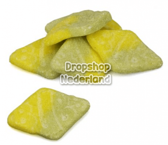 Bubs Sour Tutti Frutti Rombs 500 gram