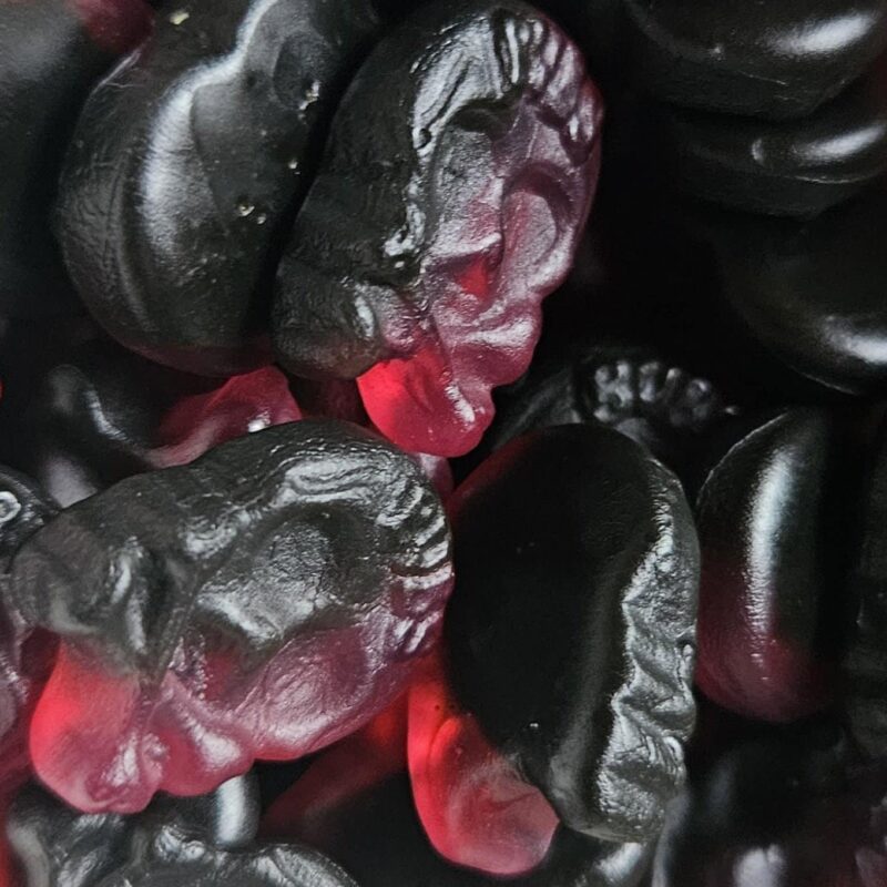 Bubs Rasberry Lakritz Micro Snoepjes 90 gram