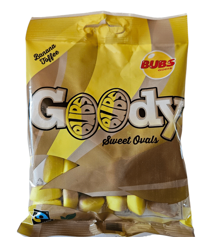 Bubs Goody Banana Toffee 90 gram