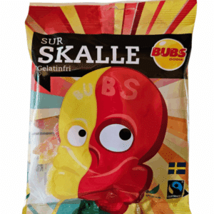 Bubs Skulls Sour Fruity 90 gram