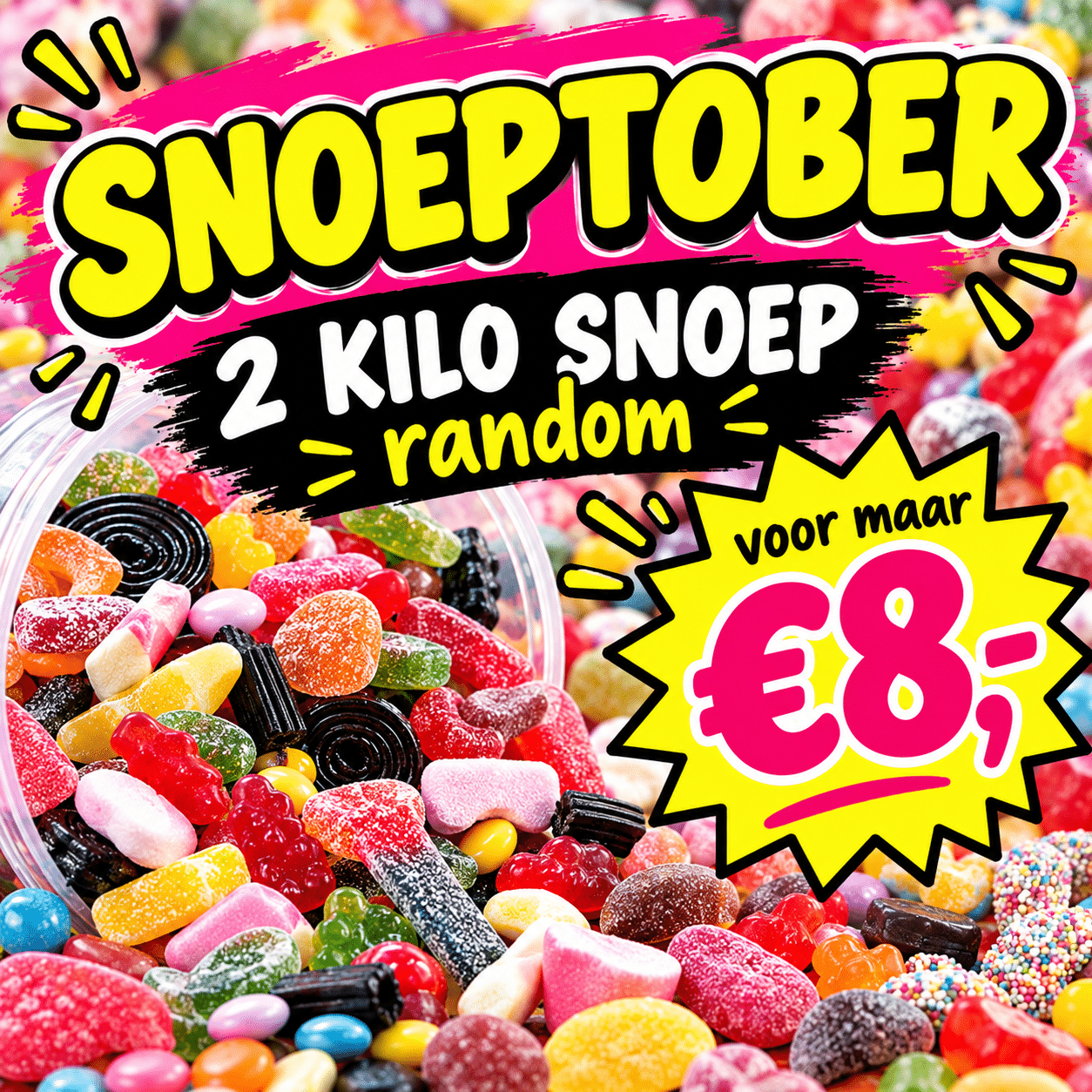 Snoeptober 2 kilo